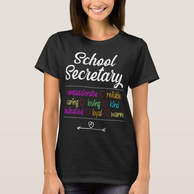 Camiseta Oficina del Equipo de Equipo de la Escuela de Amor (Anverso)