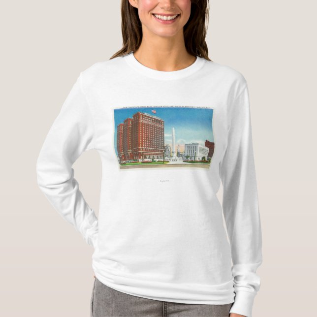 Camiseta Oficina del estado de NY, hotel de Statler (Anverso)