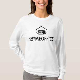 Camiseta Oficina en casa activada - Oficina en casa activad