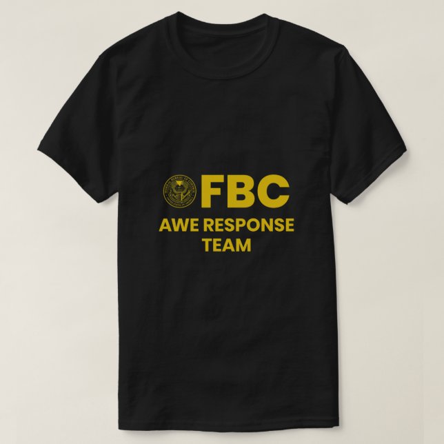 Camiseta Oficina Federal de Control - Equipo de Respuesta d (Diseño del anverso)