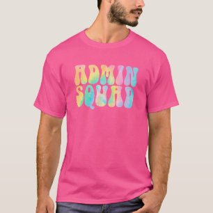 Camiseta Oficina Retro del Secretario de la Escuela del Cua