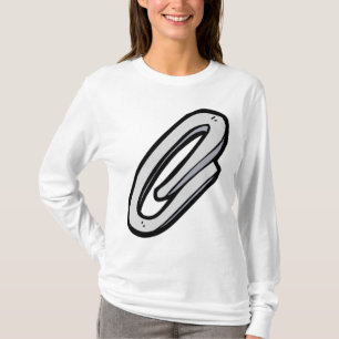 Camiseta Oficina y Papelería de Gigante Clip de Papel Plate