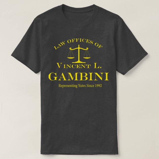 Camiseta Oficinas de Derecho de la Antigua Viña de Vincent  (Diseño del anverso)