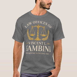 Camiseta Oficinas de Derecho de Vincent L. Gambini