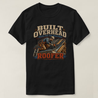 Camiseta Oficios Especializados Techador de Techos Antiguos