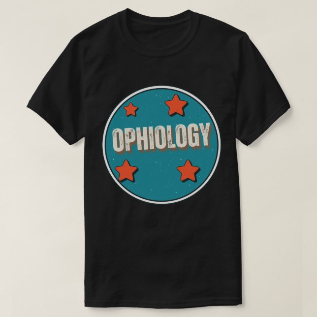 Camiseta Ofiología (Diseño del anverso)