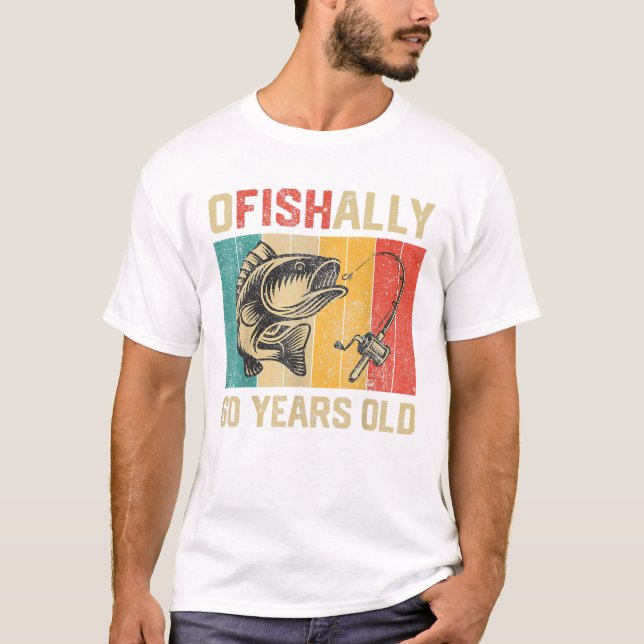 Camiseta Ofishally 60 Years Old Funny (Anverso)