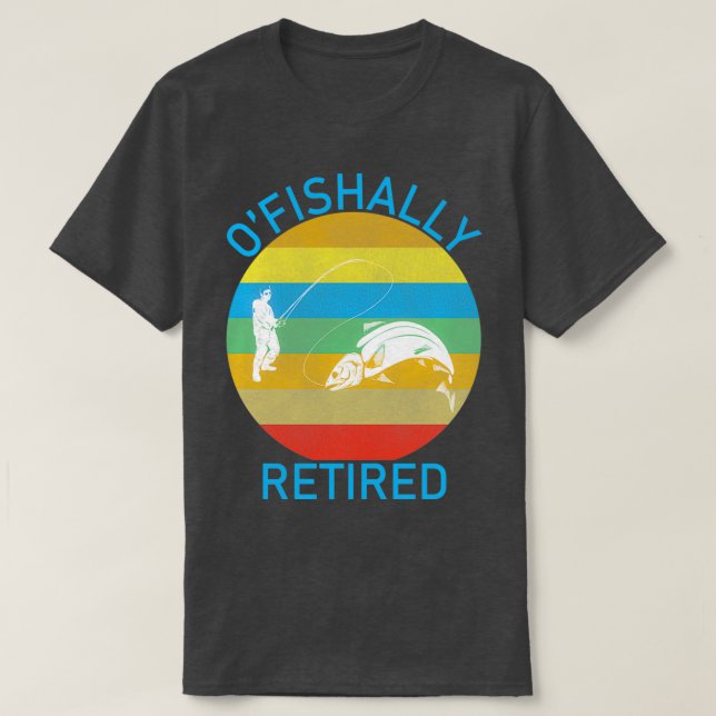 Camiseta OFishally Retirado (Diseño del anverso)