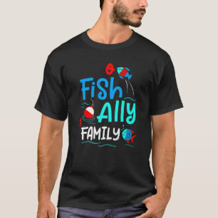 Camiseta OFishally Un Día de Pesca de Aceptación Familiar