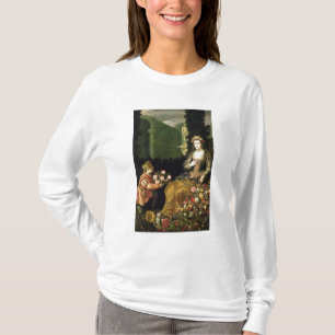 Camiseta Ofreciendo a la flora, 1627 (aceite en lona)