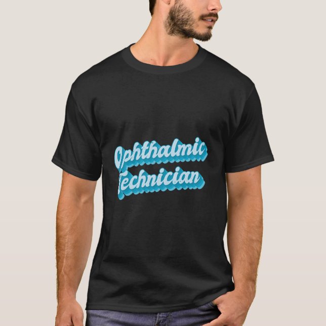 Camiseta Oftalmología de Técnico Oftálmico (Anverso)
