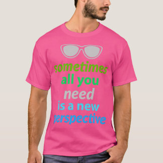 Camiseta oftalmología optometría de la salud ocular a veces