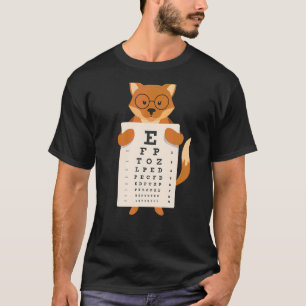 Camiseta Oftalmólogo Opticista Eyeglasses Optometrista