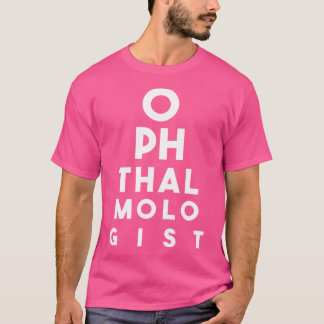 Camiseta Oftalmólogo Tee Gracioso Regalo Para Hombres Mujer