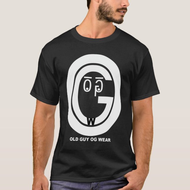Camiseta OG del viejo tipo lleva negro (Anverso)