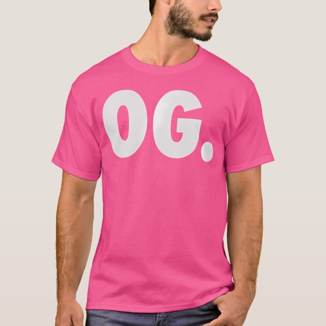 Camiseta Og Shirt Para Hombres Original Gangster Compton Ca (Anverso)