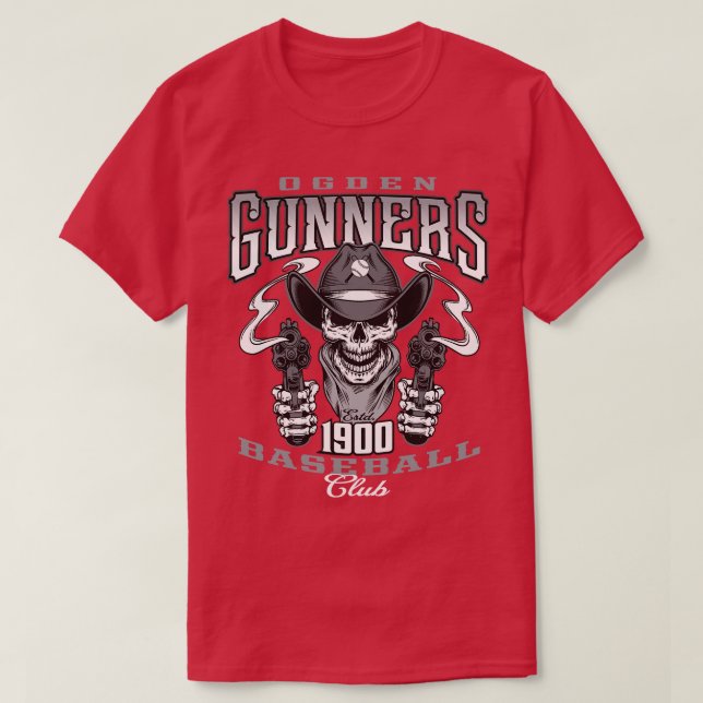 Camiseta Ogden Gunners (Diseño del anverso)