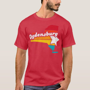 Camiseta Ogdensburg New York Vintage Distresress Souvenir
