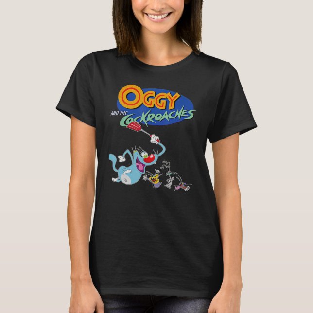 Camiseta Oggys Y Cockroaches (Anverso)