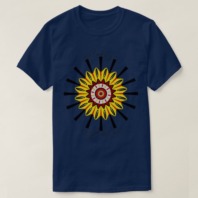 Camiseta Oglala Lakota (Diseño del anverso)