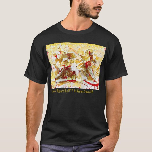 Camiseta Ogonshoku Ikkiuchi - Artista - Artistas de NFT Sam (Anverso)
