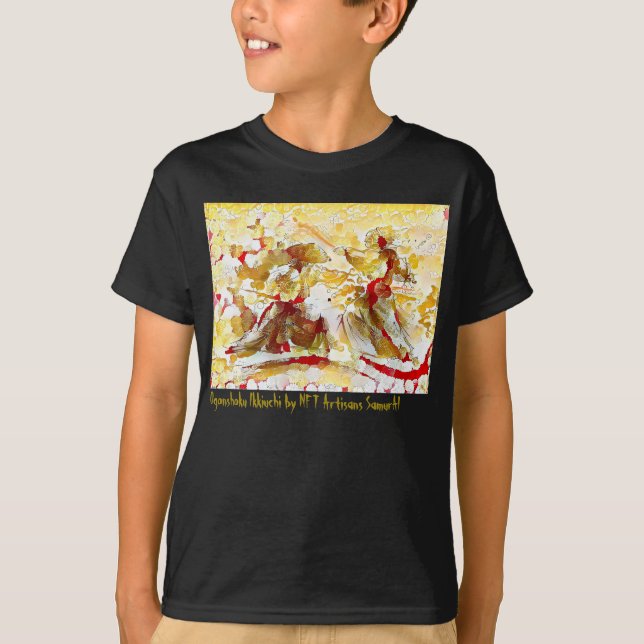 Camiseta Ogonshoku Ikkiuchi - Artista - Artistas de NFT Sam (Anverso)