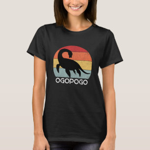 Camiseta Ogopogo, el Monstruo del Lago Okanagan de los 70