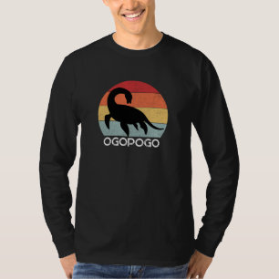 Camiseta Ogopogo, el Monstruo del Lago Okanagan de los 70