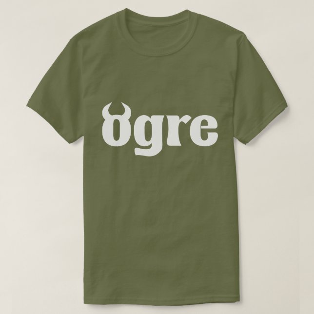 Camiseta Ogre (Diseño del anverso)