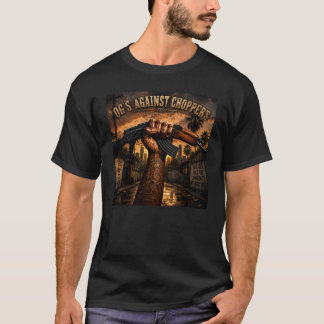 Camiseta OG's Contra Choppers Gráfico de Motociclista Calle