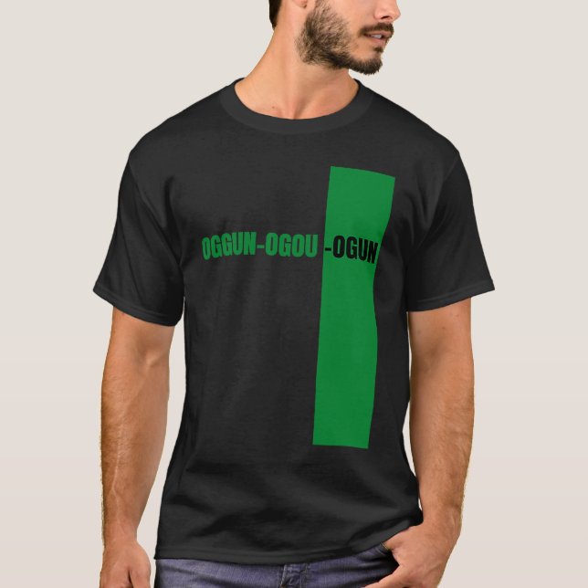 Camiseta Ogun Ogou Oggun (Anverso)