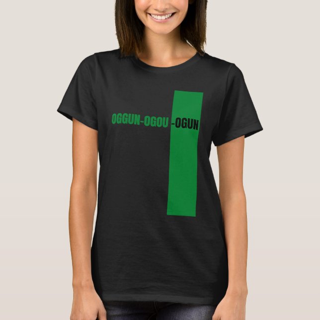 Camiseta Ogun Ogou Oggun (Anverso)