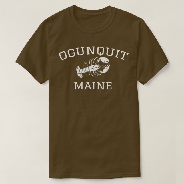 Camiseta Ogunquit Maine Lobster 2 (Diseño del anverso)