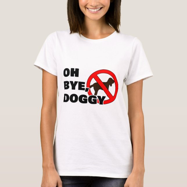 Camiseta Oh, adiós, perrito (Anverso)