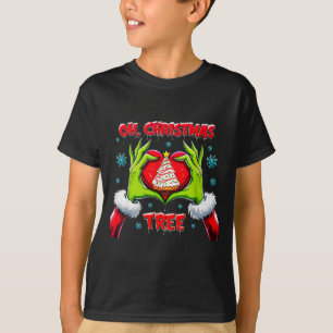 Camiseta Oh árbol de Navidad Amantes de la tarta Debbie Div