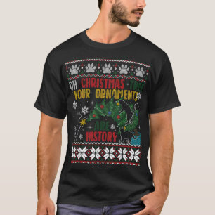 Camiseta Oh Árbol de Navidad Tus Ornamentos Son Historia Gr