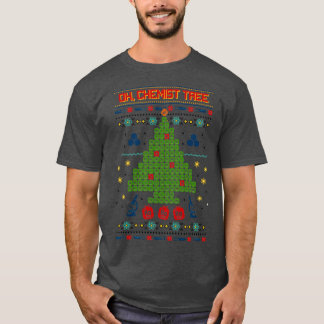 Camiseta Oh Árbol químico Navidades feos sudadera