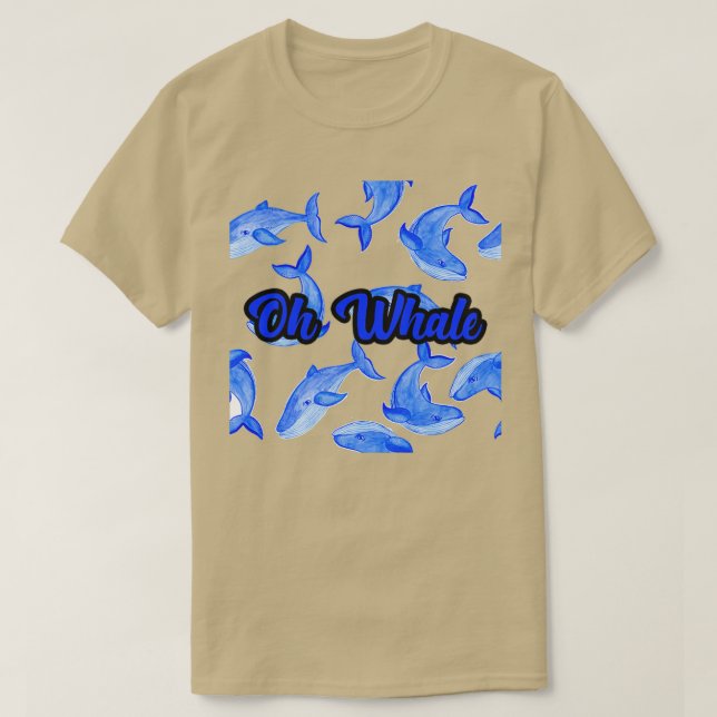 Camiseta Oh ballena 41 (Diseño del anverso)