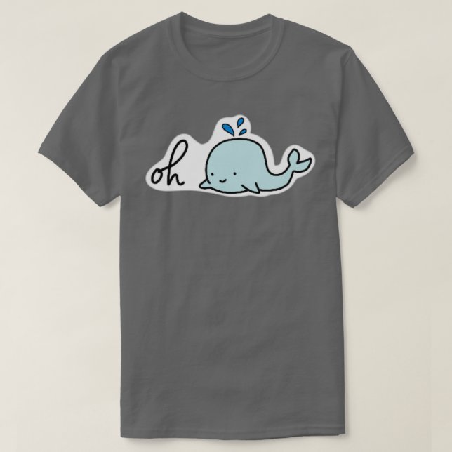 Camiseta Oh ballena 74 2 (Diseño del anverso)