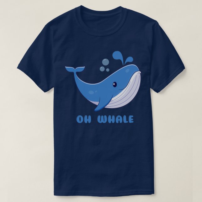 Camiseta oh ballena 92 (Diseño del anverso)