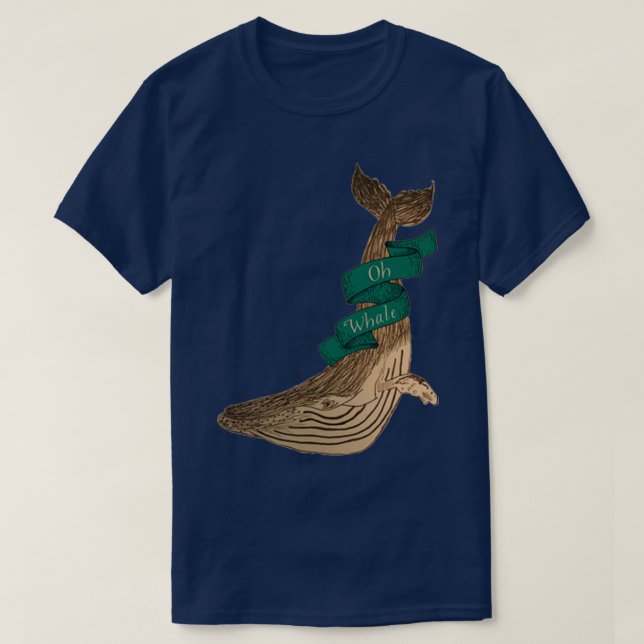 Camiseta Oh ballena 9 3 (Diseño del anverso)