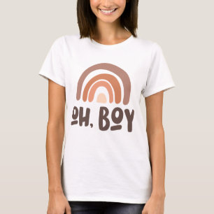 Camiseta Oh Boy Baby Rainbow