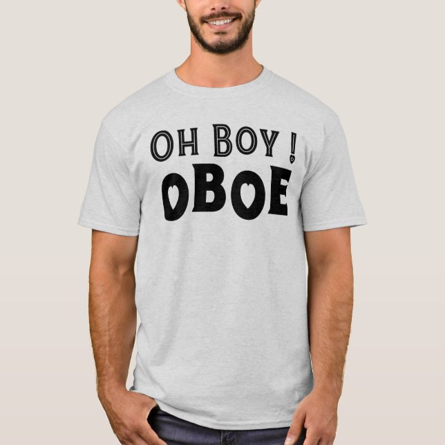 Camiseta Oh Boy Oboe (Anverso)