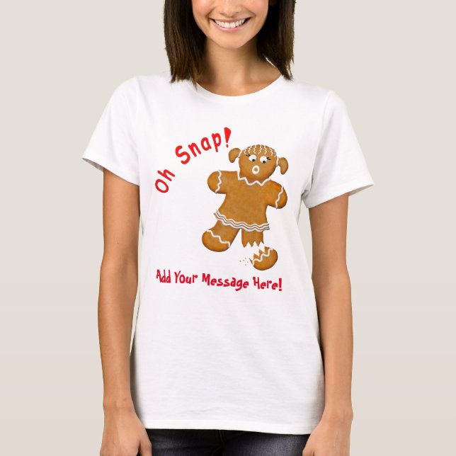 Camiseta ¡Oh broche! (Anverso)