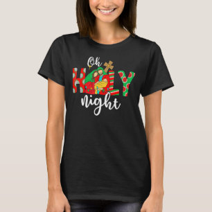 Camiseta Oh Buenas Noches Jesús Navidades Pajama Navidad