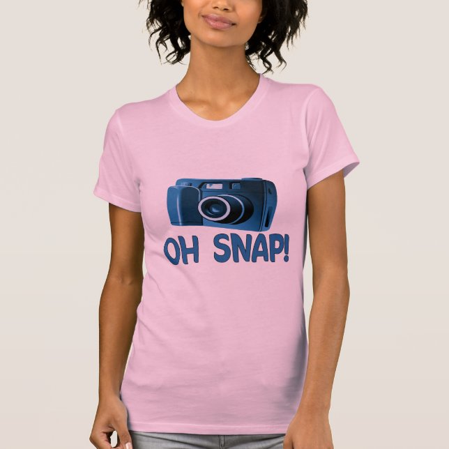 Camiseta Oh cámara rápida (Anverso)