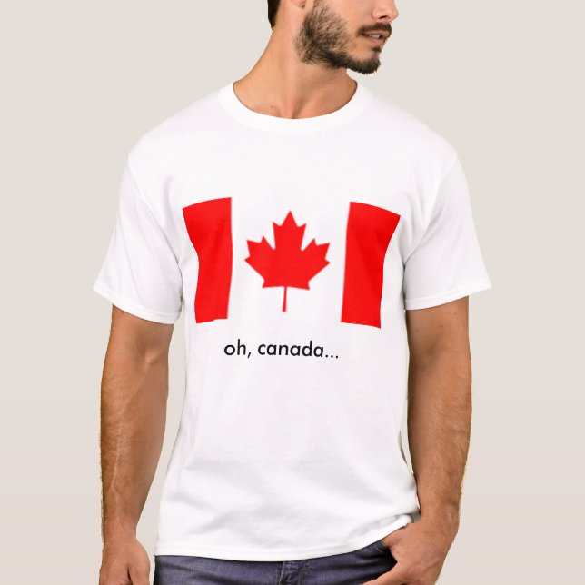 Camiseta oh, Canadá… (Anverso)
