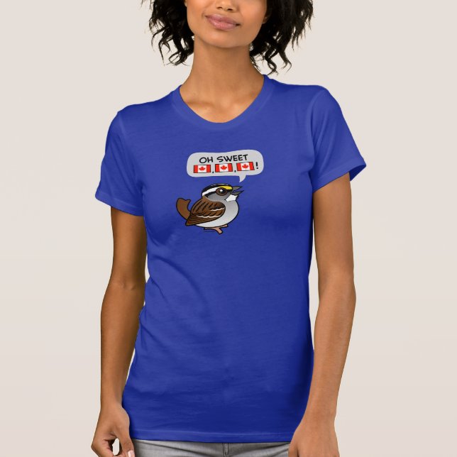 Camiseta Oh Canadá dulce (Anverso)