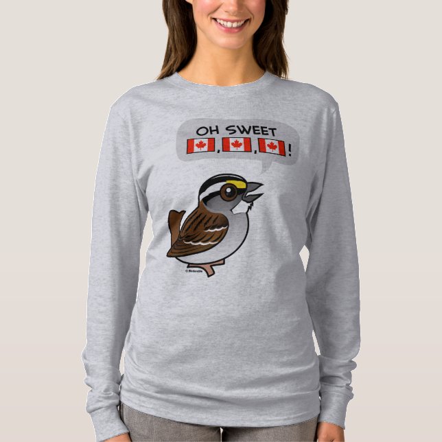 Camiseta Oh Canadá dulce (Anverso)