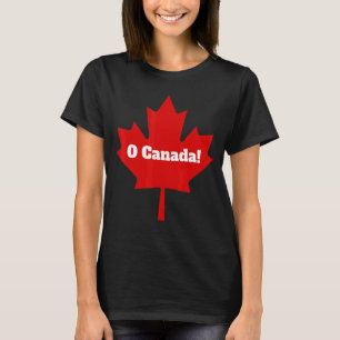 Camiseta Oh Canadá O Canadá Orgullo canadiense Maple Leaf N